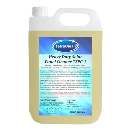 TSPC-1 TetraClean Heavy Duty Solar Panel Cleaner (5L)