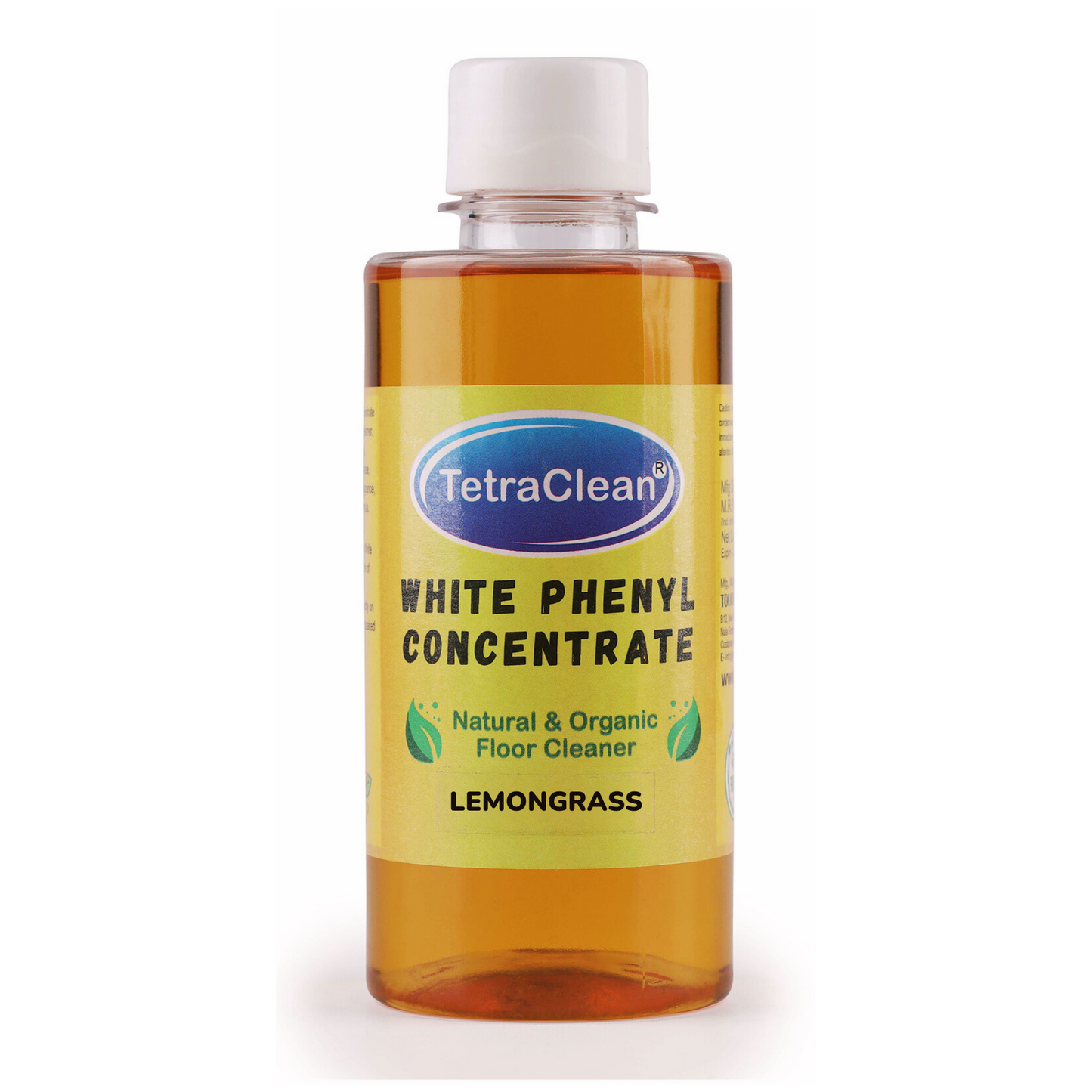 TetraClean White Phenyl Concentrate Liquid 5L– Lemongrass Fragrance