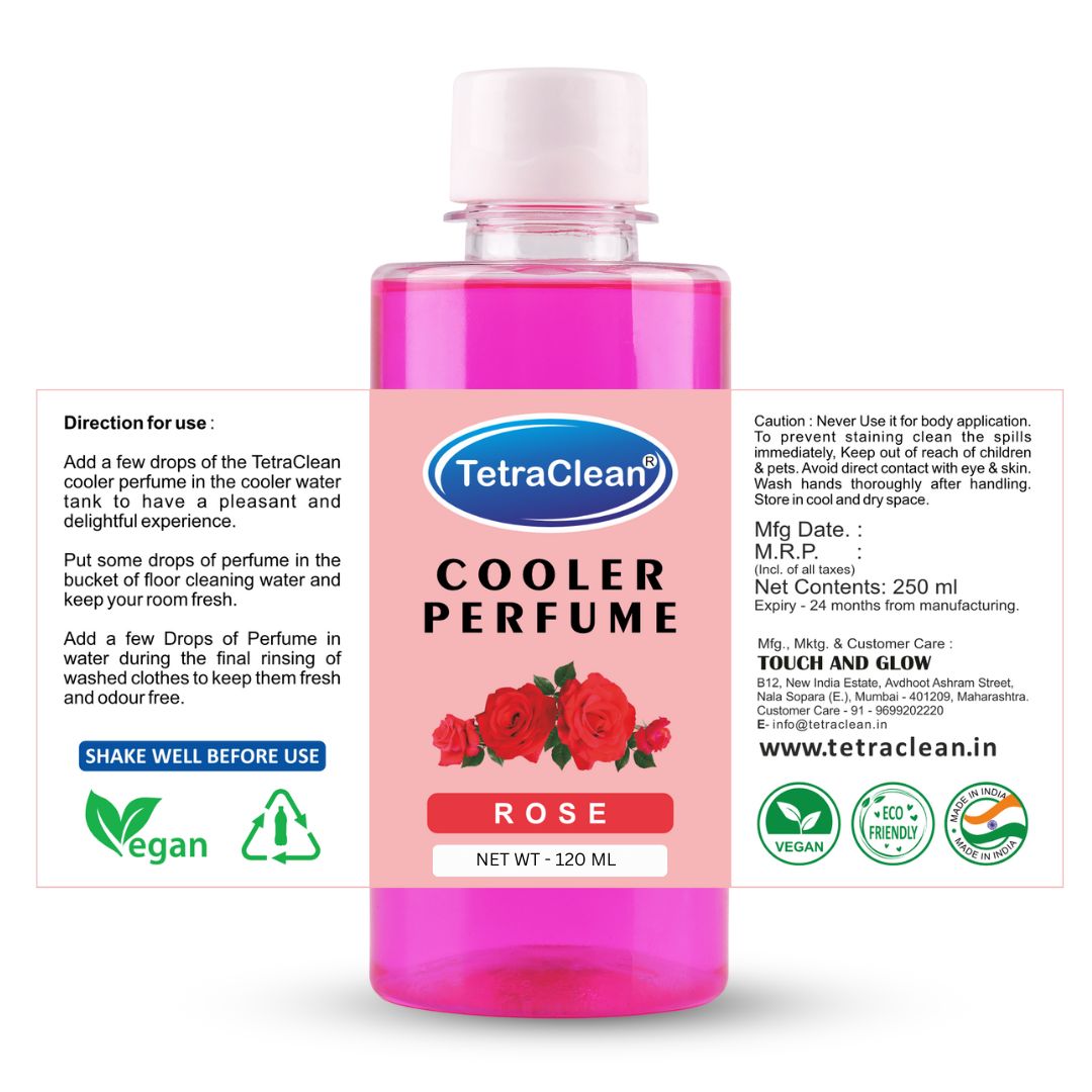 TetraClean Rose Cooler Perfume – (120ml)