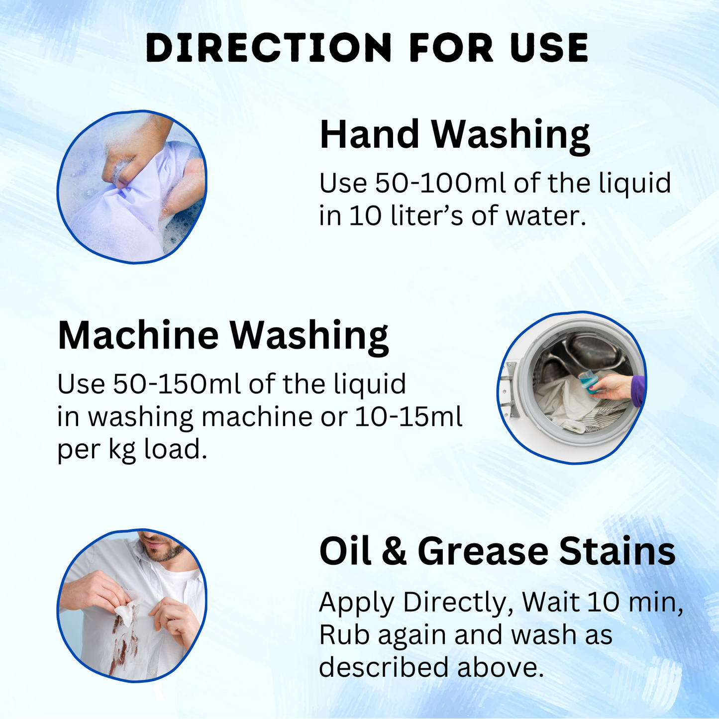 TetraClean White Cloth Cleaner & Shiner – Tough on Stains, Gentle on Fabrics 1,Ltr