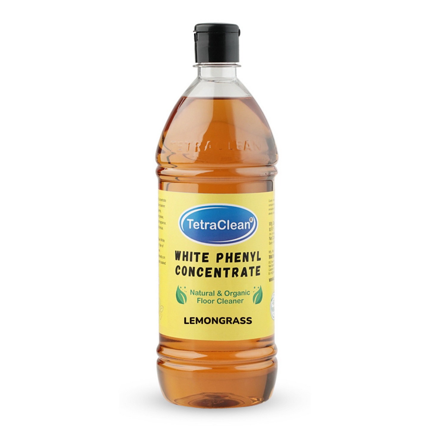 TetraClean White Phenyl Concentrate Liquid 5L– Lemongrass Fragrance