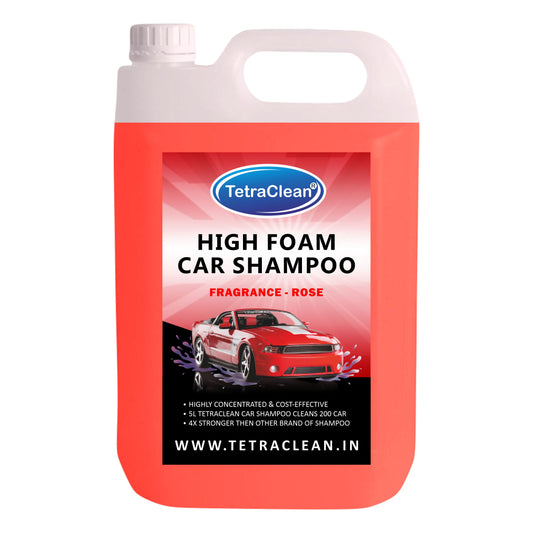 TetraClean High Foam Car Shampoo 5L Rose Fragrance
