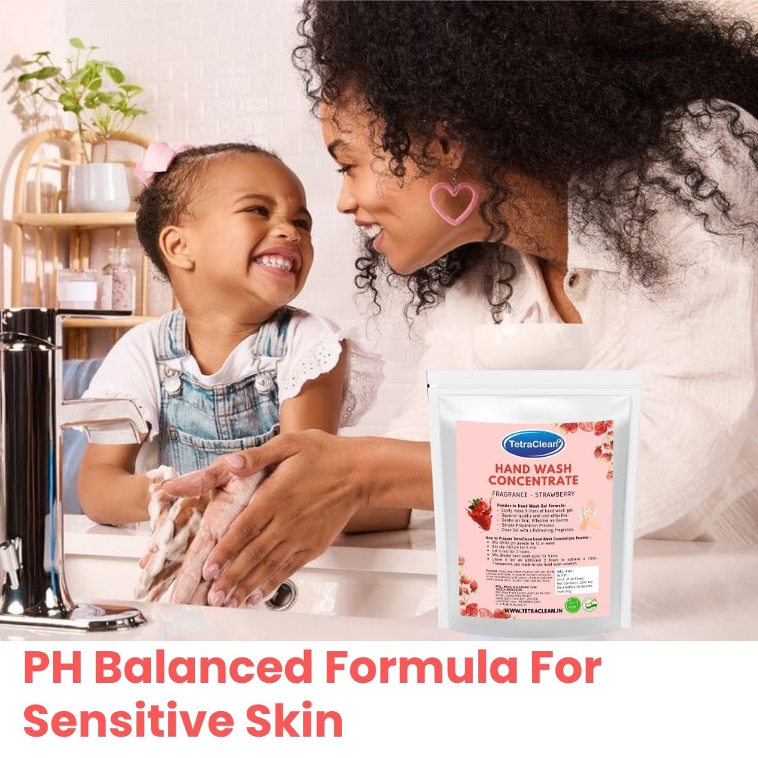 TetraClean Hand Wash Concentrate Strawberry, 200g