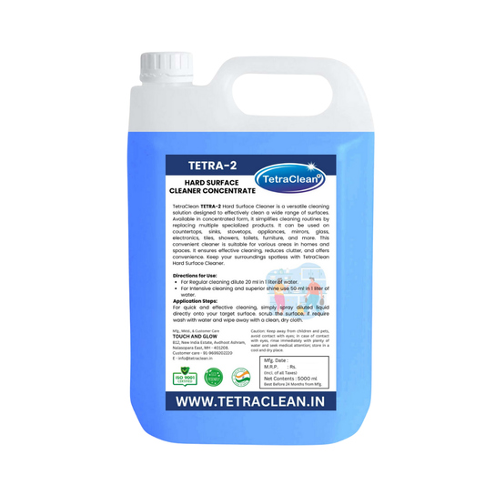 TetraClean TETRA-2 Hard Surface Cleaner Concentrate 5L