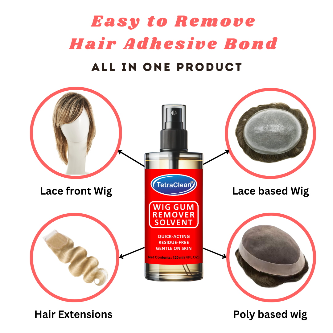 TetraClean Wig Gum Remover Solvent – 120ml