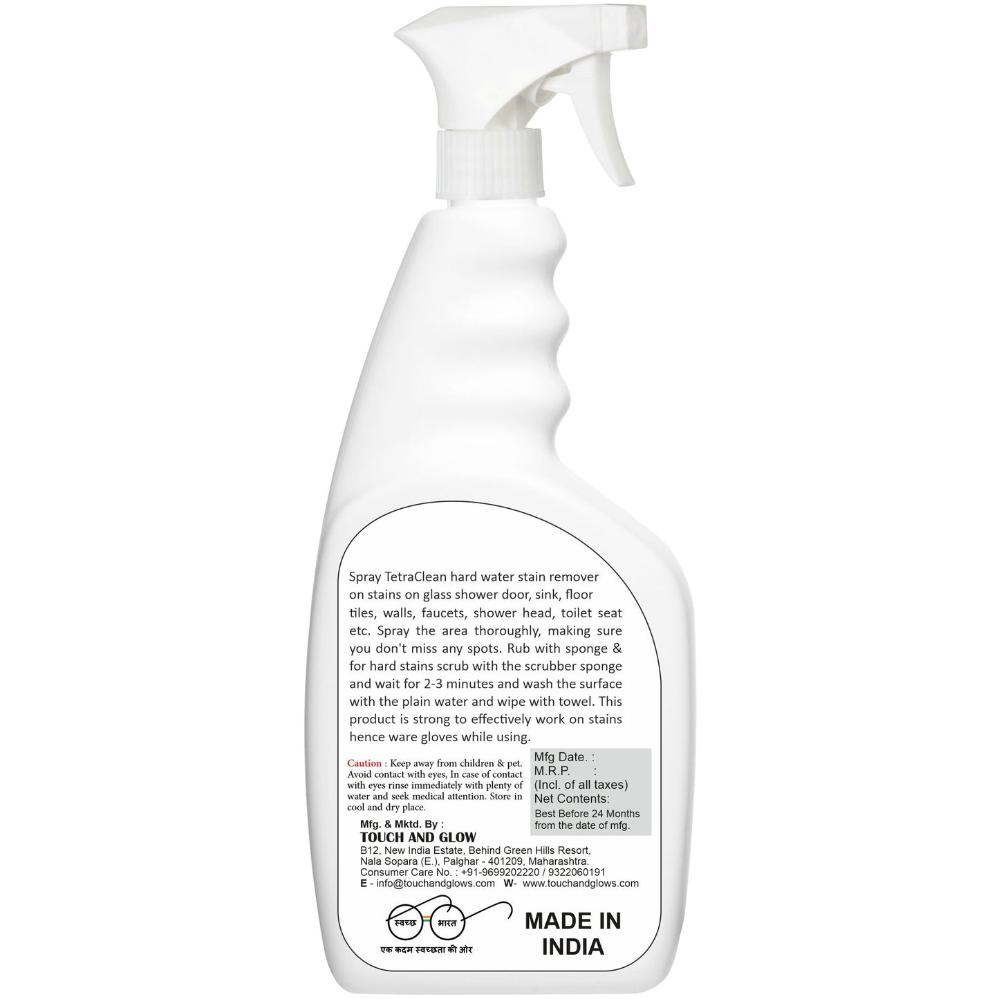 TetraClean Hard Water Stain Remover 500ml