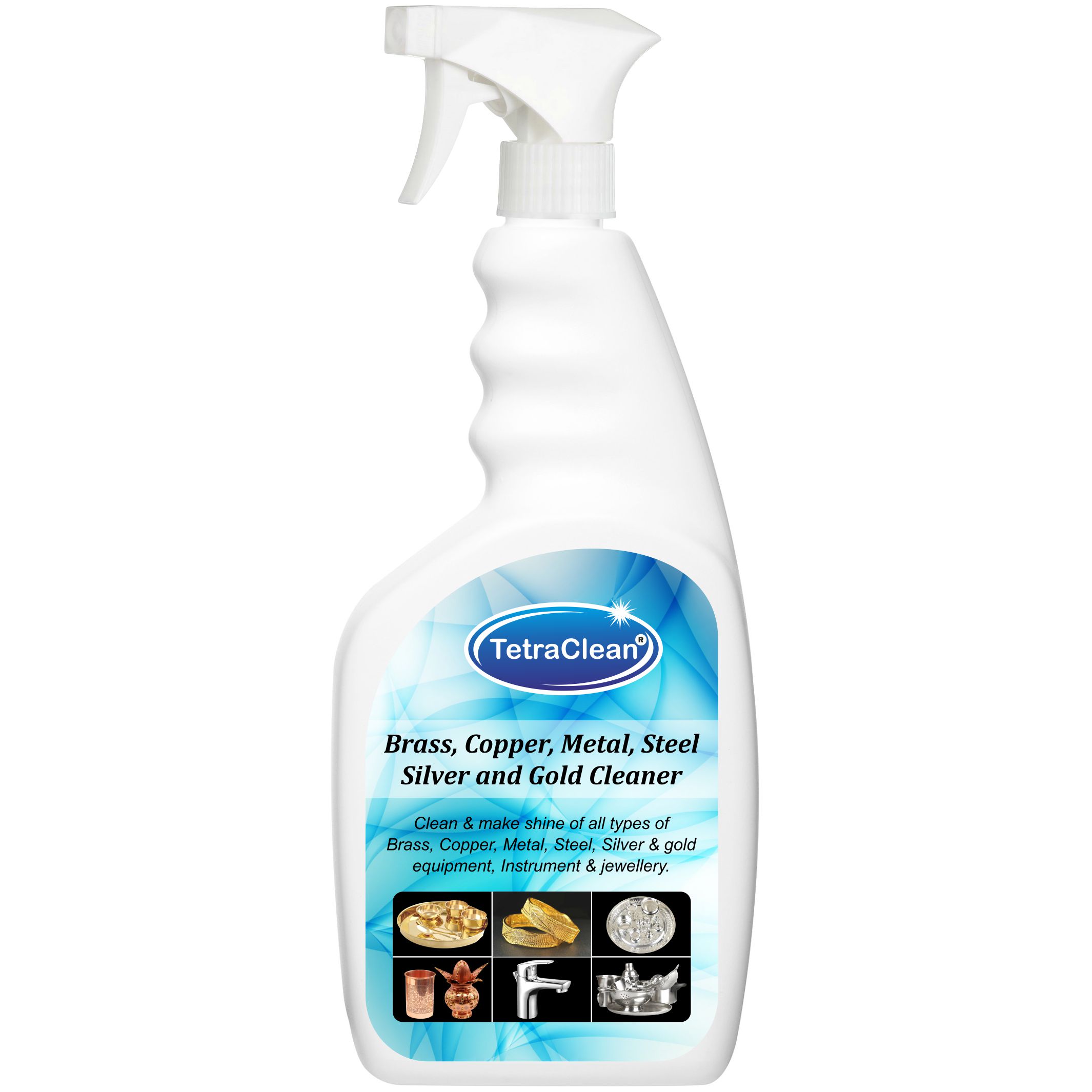 TetraClean Brass Metal Copper Steel Silver and Gold Cleaner Jewellry Cleaner