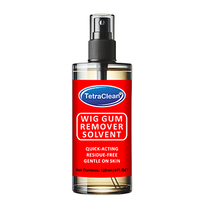 Tetraclean Hair Wig Adhesive Remover Solvent | Hair Glue Bonding Residue Remover | Removes Adhesive Hair Glue, Lace Wig, Toupees, Wig Tape, Double Sided Extension Tape / 120ML Tetraclean Hair Wig Adhesive Remover Solvent | Hair Glue Bonding Residue Remover | Removes Adhesive Hair Glue, Lace Wig, Toupees, Wig Tape, Double Sided Extension Tape / 120ML