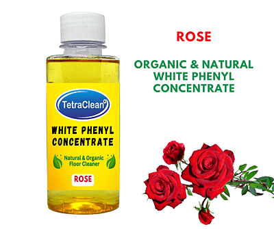 TetraClean Organic White Phenyl Concentrate With Herbal Perfume 1 Litre