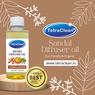 TetraClean Aroma Diffuser Oil (250ml) Lemongrass, Rose, Jasmine, Lavender, Camphor, Sandal TetraClean Aroma Diffuser Oil (250ml) Lemongrass, Rose, Jasmine, Lavender, Camphor, Sandal
