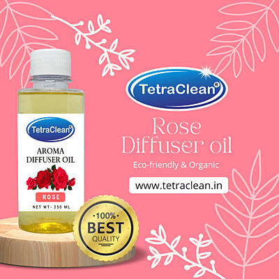 TetraClean Aroma Diffuser Oil (250ml) Lemongrass, Rose, Jasmine, Lavender, Camphor, Sandal TetraClean Aroma Diffuser Oil (250ml) Lemongrass, Rose, Jasmine, Lavender, Camphor, Sandal