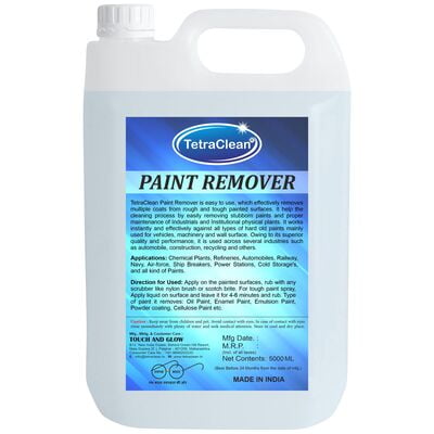 TetraClean Paint Remover / Oil paint / Enamel Paint Remover / Cleans Tough Painted Surface (500 ml)