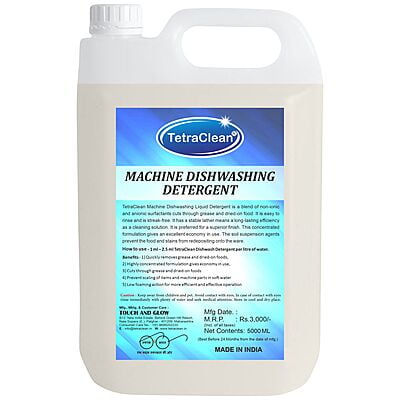 TetraClean Dishwasher Machine Liquid Detergent 5L