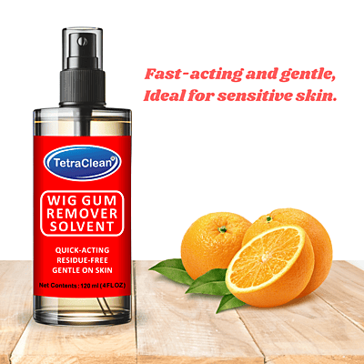 Tetraclean Hair Wig Adhesive Remover Solvent | Hair Glue Bonding Residue Remover | Removes Adhesive Hair Glue, Lace Wig, Toupees, Wig Tape, Double Sided Extension Tape / 120ML Tetraclean Hair Wig Adhesive Remover Solvent | Hair Glue Bonding Residue Remover | Removes Adhesive Hair Glue, Lace Wig, Toupees, Wig Tape, Double Sided Extension Tape / 120ML