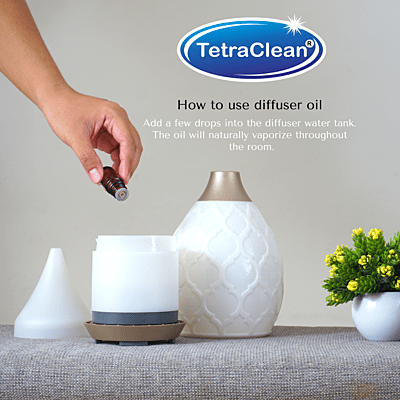 TetraClean Aroma Diffuser with multiple fragrance (250ml) TetraClean Aroma Diffuser with multiple fragrance (250ml)