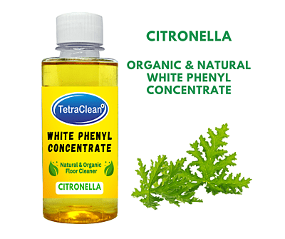 TetraClean Organic White Phenyl Concentrate With Herbal Perfume 250ml