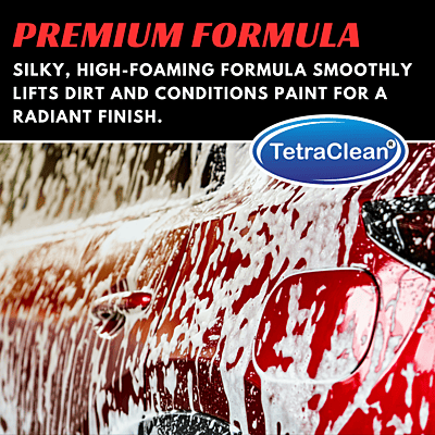 Tetraclean High Foam Car Shampoo, Car Washing Liquid (1 L)