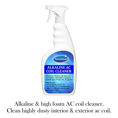 TetraClean Foaming Alkaline AC Coil Cleaner for coils, condensers, evaporators Spray