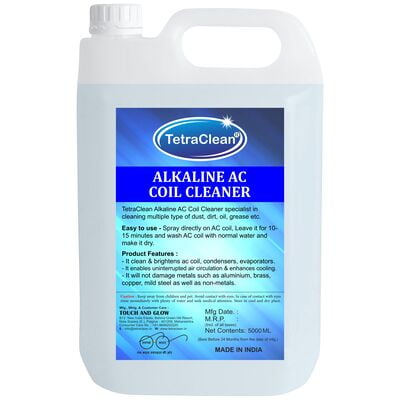 TetraClean Foaming Alkaline AC Coil Cleaner for coils, condensers, evaporators Spray