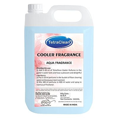 TetraClean Cooler Perfume and Disinfactant with Multiple Fragrance (5L)