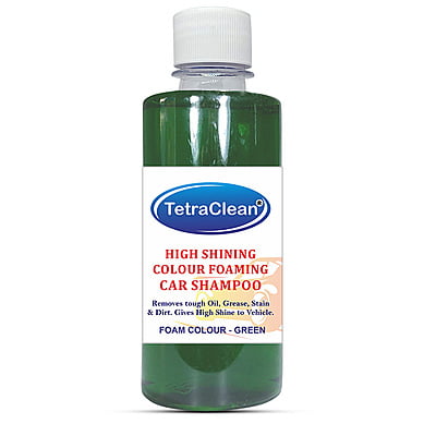 TetraClean Color Foam Car Shampoo for Machine Wash High Shining and Degreasing Color Foam Car Shampoo Removes Tough Oil, Stains, Dirt, Grease, Gives High Shine to Vehicles 500ml TetraClean Color Foam Car Shampoo for Machine Wash High Shining and Degreasing Color Foam Car Shampoo Removes Tough Oil, Stains, Dirt, Grease, Gives High Shine to Vehicles 500ml