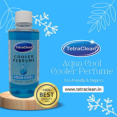 TetraClean Cooler Perfume Fountain Perfume 250ml Rose, Jasmine, Sandal, Lavender, Lemongrass, Aqua Cool