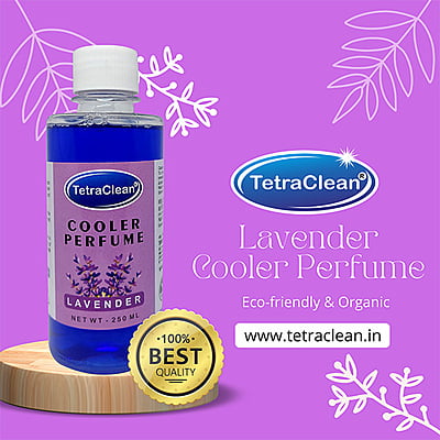 TetraClean Cooler Perfume Fountain Perfume 250ml Rose, Jasmine, Sandal, Lavender, Lemongrass, Aqua Cool