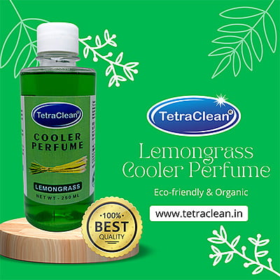 TetraClean Cooler Perfume Fountain Perfume 250ml Rose, Jasmine, Sandal, Lavender, Lemongrass, Aqua Cool