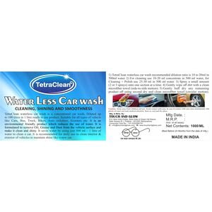TetraClean Waterless Dry Car Wash Concentrate 1 L TetraClean Waterless Dry Car Wash Concentrate 1 L