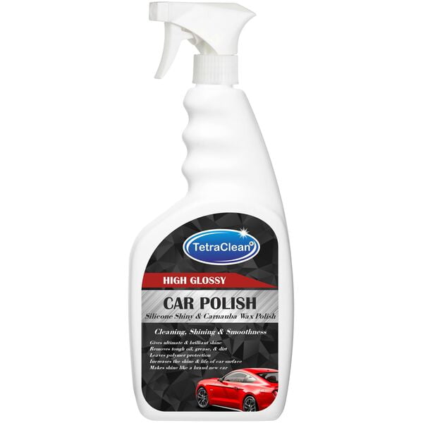 TetraClean Spray Car Polish for Exterior Body (500ml)