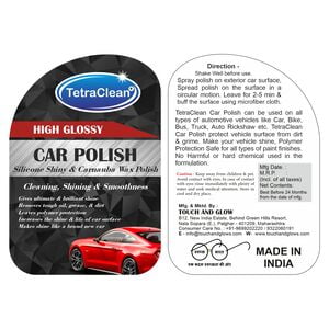 TetraClean Spray Car Polish for Exterior Body (500ml) TetraClean Spray Car Polish for Exterior Body (500ml)