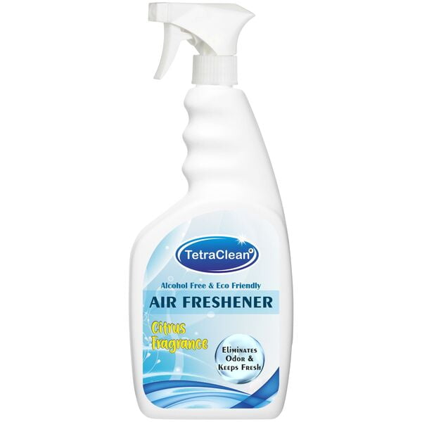 TetraClean Re-freshening Air Freshener with Citrus Fragrance (500 ml Spray)- Room Freshener