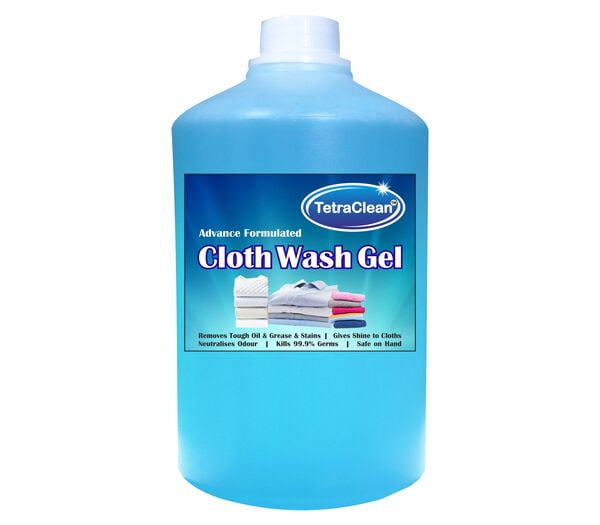 TetraClean Liquid Detergent cloth wash gel with Orange Fragrance (1L) TetraClean Liquid Detergent cloth wash gel with Orange Fragrance (1L)