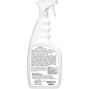 TetraClean Dashboard Cleaner and Polish (500 ml spray)