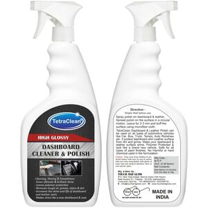 TetraClean Dashboard Cleaner and Polish (500 ml spray)