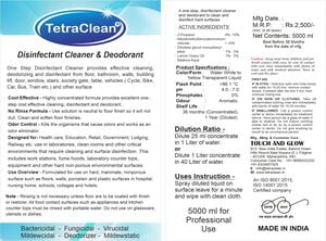 Tetraclean Disinfectant Cleaner & Deodorant Concentrate