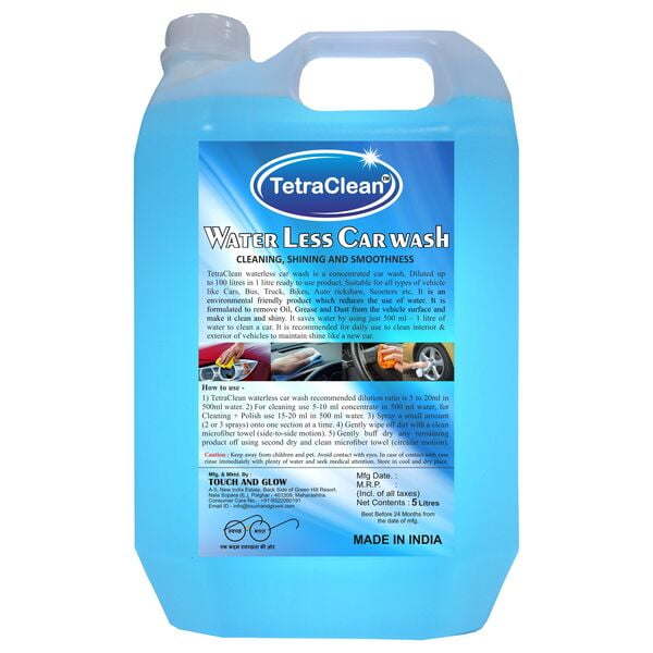 TetraClean Waterless Dry Car Wash Concentrate 5 Litres