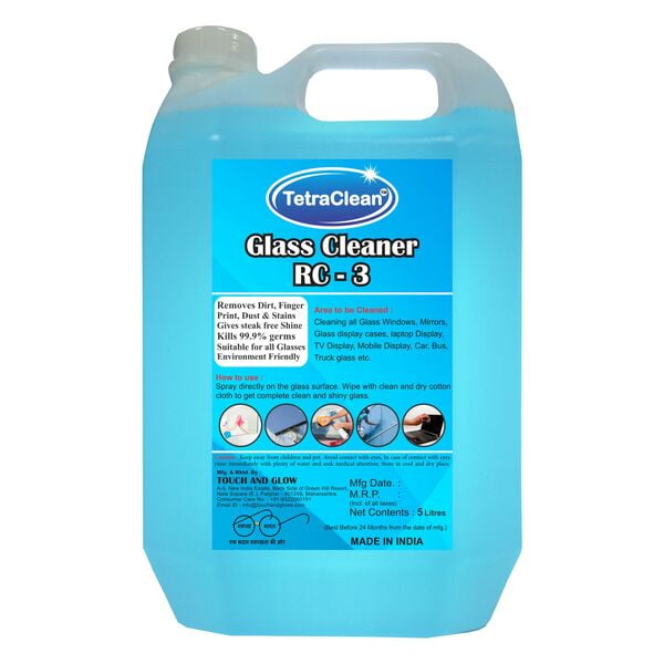 TetraClean Glass Cleaner for all type of glasses (5 L) TetraClean Glass Cleaner for all type of glasses (5 L)