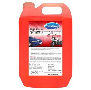 Tetraclean High Foam Car Shampoo, Car Washing Liquid (5 L)