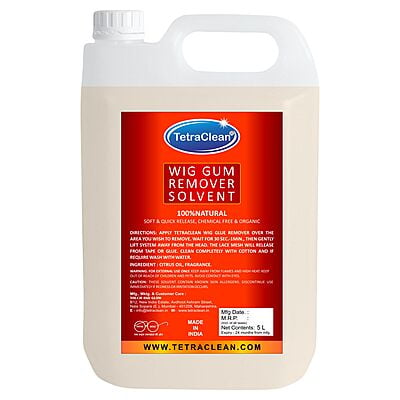 Tetraclean Hair Wig Adhesive Remover Solvent 5 L Tetraclean Hair Wig Adhesive Remover Solvent 5 L