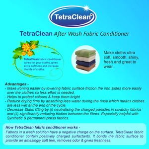 TetraClean Fabric Softener and Conditioner with Refreshing (5 L)