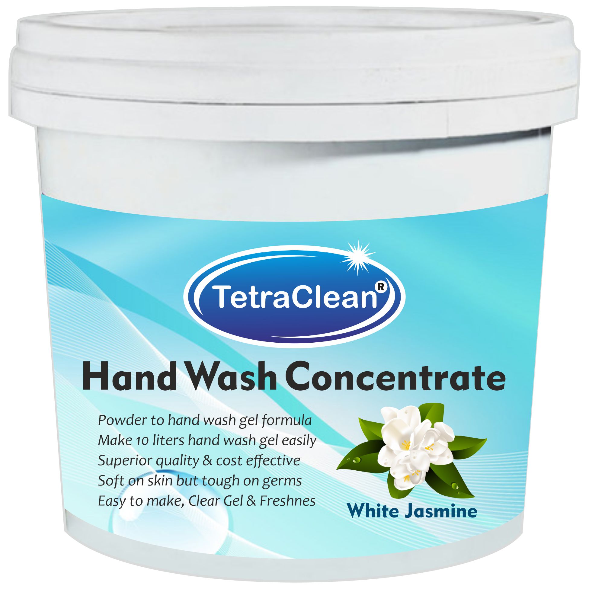 TetraClean Hand Wash Concentrate Powder - 500gm packing - with jasmine fragrance