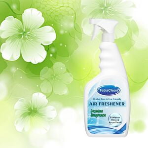 TetraClean Re-freshening Air Freshener with Jasmine Fragrance (500 ml Spray) - Room Freshener TetraClean Re-freshening Air Freshener with Jasmine Fragrance (500 ml Spray) - Room Freshener
