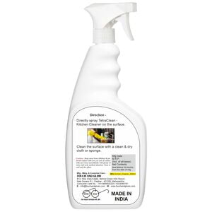 TetraClean Kitchen Cleaner and Stain Remover Spray (500 ml) TetraClean Kitchen Cleaner and Stain Remover Spray (500 ml)