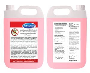 Multi-Purpose Disinfectant  for surface cleaning, sanitizing, disinfecting, deodorizing and Air Freshener