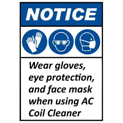 TetraClean Low Foam and Neutral PH AC Coil Cleaner for coils, condensers, evaporators Spray