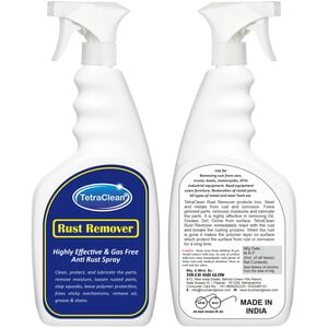 TetraClean Rust Remover Highy Effective and Gas Free Anti Rust Spray (500 ml) TetraClean Rust Remover Highy Effective and Gas Free Anti Rust Spray (500 ml)