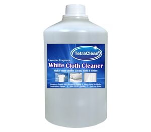TetraClean White Cloth Cleaner and Brightener Liquid Detergent with Lavender Fragrance (1L)
